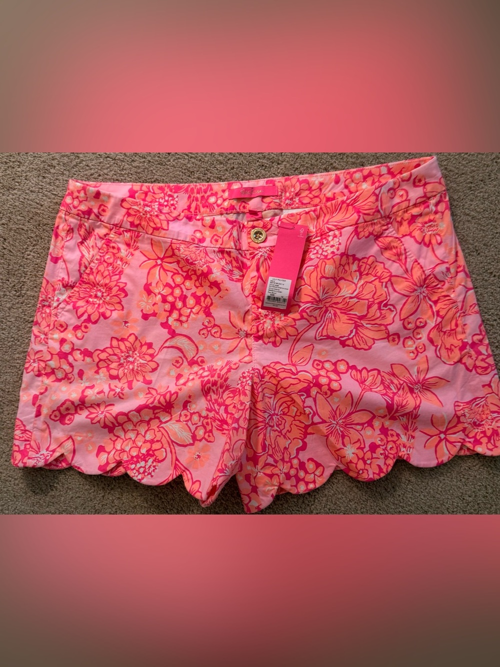 🆕 LILLY PULITZER BUTTERCUP STRETCH SHORTS